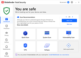 Bitdefender Total Security 2026 (3 devices - 1 year) - £ 28.99