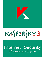 Kaspersky Internet Security (10 devices - 1 year)