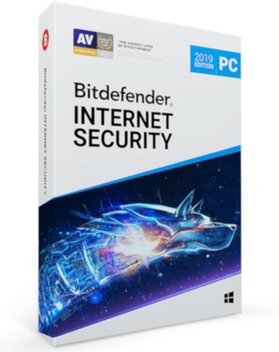 Bitdefender Internet Security 2019 (1-PC 2 years)