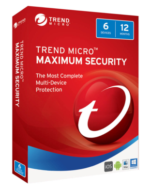 Trend Micro Maximum Security (3-PC 1 year)