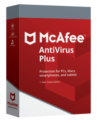 McAfee Antivirus Plus (5 PC - 1 year)