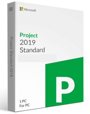 Microsoft	Project 2019 Standard