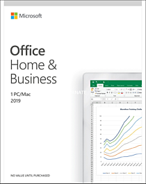 Microsoft Office 2019 Home & Business - £ 159.99 - Blue Nandu