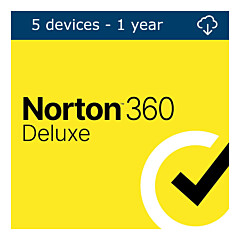 Norton 360 Deluxe 2026 (5-devices 1-year)
