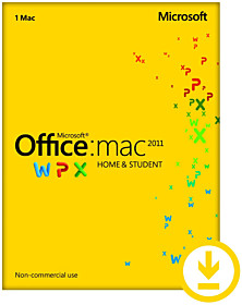 Microsoft Office for Mac 2011 Home & Student