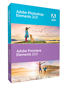 Adobe Photoshop & Premiere Elements 2021 - only for Students/Teachers