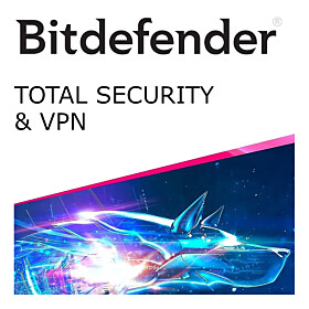 Bitdefender Total Security & VPN Premium 2024 (10 devices - 2 year)