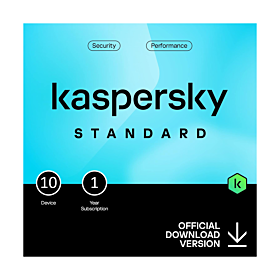 Kaspersky Standard 2025 - 10 devices - 1 year