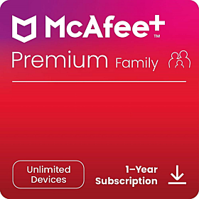 McAfee Premium Family (unlimited devices - 1 year)