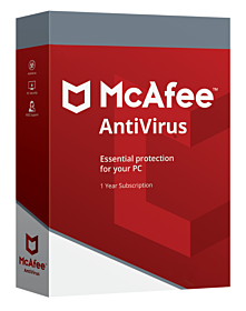 McAfee Antivirus (1 PC - 1 year)