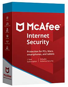 McAfee Internet Security (3-devices 1-year)
