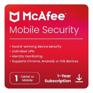 McAfee Mobile Plus - 1 device - 1 year